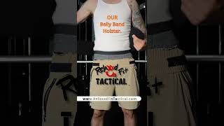 Belly Band Holster with Our CCW Velcro Gym Shorts concealedcarrynation [upl. by Aicinat]