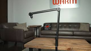 Introducing The WAMBA Microphone Boom Arm  from Warm Audio [upl. by Cate871]