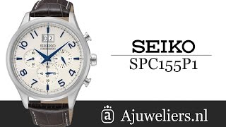 SEIKO SPC155P1 herenhorloge [upl. by Ainerbas]