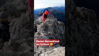 Gipfelgrat  Ehrwalder Sonnenspitze ehrwald bergsteigen grat seebensee ehrwaldersonnenspitze [upl. by Noakes]