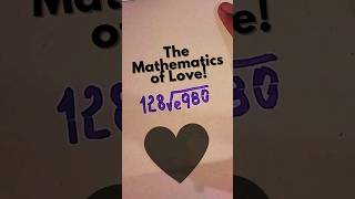 A Matemática do Amor│The Mathematics of Love ProfessorMozean math love mathematics loveu [upl. by Thais890]