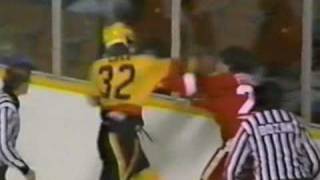 Bob Probert vs Craig Coxe Nov 11 1985 [upl. by Keemahs408]