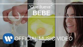 BEBE  Que llueva Videoclip Oficial [upl. by Felton]