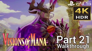 Walkthrough Part 21 Visions of Mana Japanese Voice PS5 4K HDR [upl. by Devland]