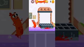 Sausage runner game funnygameplay funnygame [upl. by Rattray]