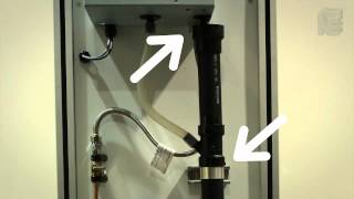 SKR Residential Steam Humidifier  Installation [upl. by Oelak435]