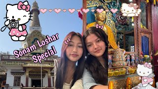 SONAM LOSARRANDOM VLOG DAY OUTFirst vlog❤️🧿 [upl. by Akital]