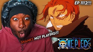 SHANKS VS KIDD kidd got COOKED ONE PIECE EPISODE 1112 REACTION [upl. by Assetal]