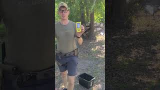 1375 Holster reload 10 in 4x6 at 10 yds [upl. by Jacenta]