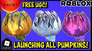 🔴 LAUNCHING ADMIN DEV amp STAR SMASHED PUMPKIN LIVE  Roblox The Haunt FREE ITEMS [upl. by Nneb889]