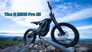 E Ride Pro SS Review X9000 kit how good is it really Sur Ron Light Bee Killer [upl. by Ahtinak]