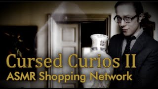 Cursed Curios Samhain Sale ASMR Shopping Channel Tapping Sounds Relaxing Male British Voice ASMR [upl. by Zoha125]