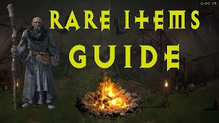 D2R Rare item GUIDE What to look [upl. by Arst651]