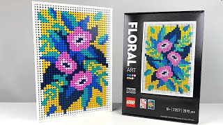 LEGO Floral Art Review [upl. by Lana]