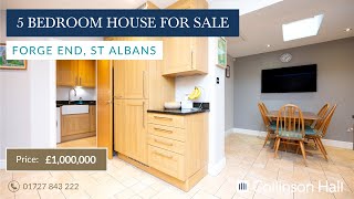 5 BEDROOM HOUSE FOR SALE IN FORGE END ST ALBANS HERTFORDSHIRE AL2 [upl. by Anyd17]