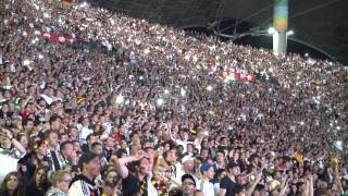 Wir sind Weltmeister  Public Viewing im Olympiastadion München [upl. by Kalvin]