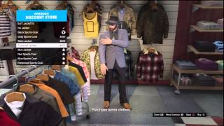 GTA Online Starting out  buying some clothes [upl. by Iharas]