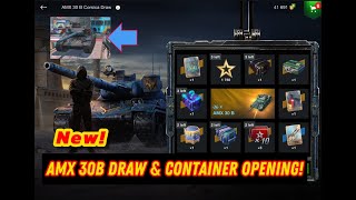 wot Blitz Draw Crate Opening NEW AMX 30B Draw in 4K wotb WoT Blitz [upl. by Filide]