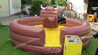 Best Inflatable Ride Bull Mechanical Bull Riding Machine Inflatable Mech Bull [upl. by Dody]