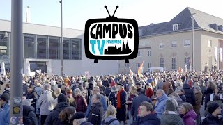 Marburg Demo gegen Rechts  CampusTV Marburg  27012024 [upl. by Ardnot]