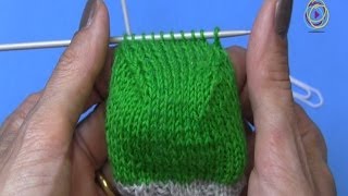 Projekt Sockenstricken hier das Fersenkäppchen 4 Teil [upl. by Valorie]