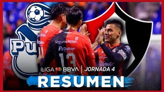 Puebla vs Atlas  Jornada 4 Apertura 2024  Liga MX  RESUMEN Y GOLES [upl. by Nelli817]