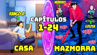 Él Tiene Una Mazmorra Personal En Casa Para Subir De Nivel  Resumen de Manhwa [upl. by Garcon]