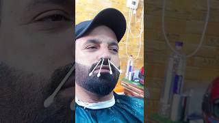 Nose Waxing For Men  air wax kaise karen face waxhaircut in barber shop [upl. by Bridgid206]