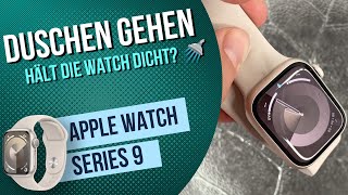 Apple Watch 9  Duschen gehen •💧 •❓ •⌚ [upl. by Demp457]