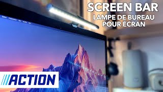 ScreenBar de chez ACTION la Barre lumineuse pour écrans dordinateur Mac et Windows [upl. by Yardley86]