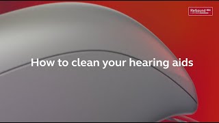 ReSound Nexia  How to clean your hearing aids [upl. by Sibylla437]