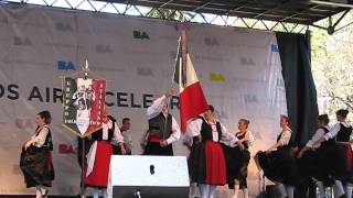 Gruppo Folkloristico Italiano  Buenos Aires celebra Italia 2013  final parte2 [upl. by Aiuqes]