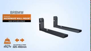 Crest Microwave Wall Mount  BRBMW [upl. by Acilejna]