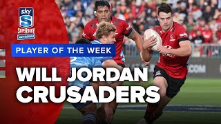 PLAYER OF THE WEEK  Super Rugby Aotearoa Rd 9 [upl. by Aklim]