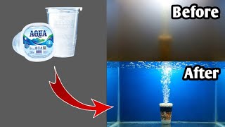 Aerator Biofoam Filter DIY  Aquarium filter DIY [upl. by Marysa]