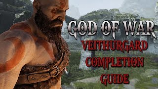 GOD OF WAR 2018 VEITHURGARD COMPLETION GUIDE [upl. by Bevan]