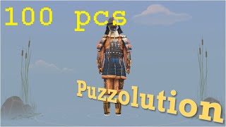 Puzzling Places  Edo Suit of Armor 100 pcs  Oculus QuestMeta QuestPS VR  10 min [upl. by Atalee]