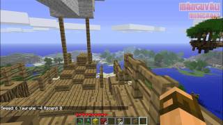 Minecraft  Zeppelin mod [upl. by Nodnerb]