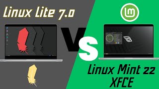 Linux Lite 70 vs Linux Mint 22 XFCE  RAM Consumption [upl. by Borries]