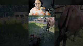 The Hardest Mission in Red Dead Redemption 2🤬😡💢 rdr2 gaming funnyshorts [upl. by Nitsew513]