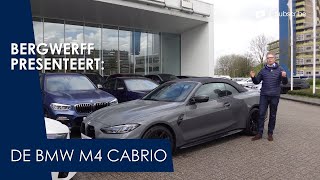 Bergwerff presenteert de BMW M4 Cabrio in quotGrigio Telestoquot [upl. by Sacul]