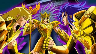 SAGA de GÊMEOS e SHAKA de VIRGEM DERROTARAM ASCLÉPIO DE SERPENTÁRIO Saint Seiya [upl. by Erde]