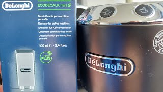 DeLonghi Dedica EC685 vízkőmentesítés [upl. by Nereus980]