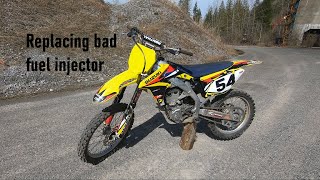 Fixing a bogging RMZ450 [upl. by Shulamith803]