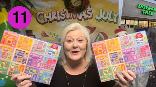 DOLLAR TREE CHRISTMAS CHALLENGE  PLUS ADVENT CALENDAR REVEAL 11 [upl. by Llireva]