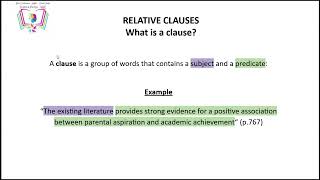 220  Relative Clauses cláusulas relativas [upl. by Lorolla]