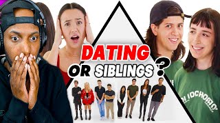 Reacting to SIBLING OR DATING CHALLENGE W Merrell Twins [upl. by Caril]