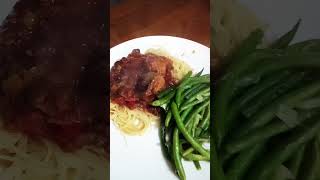 MeatBalls and Sauce and GreenBeans [upl. by Cherian]