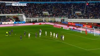 Trent AlexanderArnold Direct Free Kick GoalFinland vs England 13 All Goals and Highlights [upl. by Bendite240]