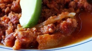 HUEVOS CON CHORIZO en salsa roja  Comida mexicana  Rony en casa recetas de cocina [upl. by Leisha913]